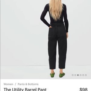 Everlane Barrel Pants